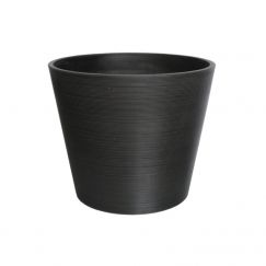 Pot pour plantes "Varese" black Dimension extérieure Ø cm: 30, Hauteur: 24.6