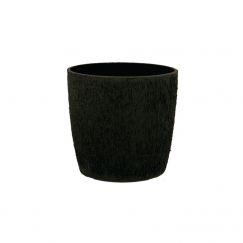 Pot pour plantes "Modena" black dimension extérieure Ø cm: 20, hauteur: 19