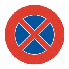 2.49 Interdiction de s’arrêter Ø cm: 40, Exécution: Scotchlite HIP