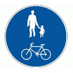 2.63.1 Piste cyclable et chemin pour piétons Ø cm: 60, Exécution: Scotchlite HIP