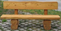 Banc avec dossier standard 200 cm