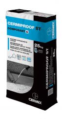 Cermiproof ST 37.5kg, système d'étanchéité liquide sous carrelage, bicomposant, sans trame