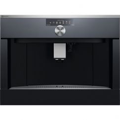 Electrolux ESP4SL10CN Einbau-Kaffeemaschine, Chrom mit Antifingerprint Beschichtung