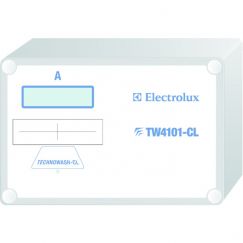 Electrolux CSTW4101CL, Chipcard system, Blanc