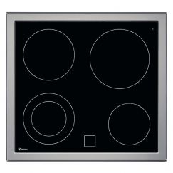 Electrolux GK56PPLCN Piani di cottura in vetroceramica, Cromo