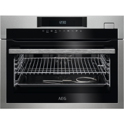 AEG BO4GESKM, Compact 45 da incasso / Steam, Cromo