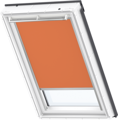 Store d'obscurcissement orange 78 cm x 140 cm VELUX INTEGRA® electrique automatique    