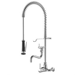 Mitigeur à levier|Bec orientable KWC GASTRO chromeline 24.502.164.000