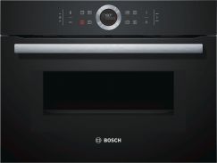 Bosch CMG633BB1 Four compact + micro-ondes combiné Noir