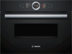 Bosch CMG676BB1 Four compact + micro-ondes combiné Noir
