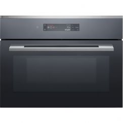 Electrolux EB4PL90KCN Kompakt-Kombi-Mikrowellengerät, Chrom mit Antifingerprint Beschichtung