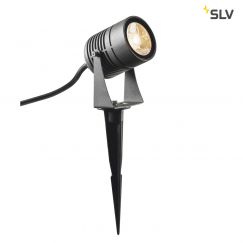 Spot extérieur sur piquet LED SPIKE, anthracite, IP55, 3000K, 40°