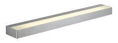 SEDO 14 LED Wandleuchte, eckig alu-brushed, Glas satiniert