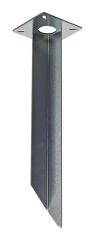 Picchetto per GRAFIT SL, RUSTY SLOT e LOGS, acciaio galvanizzato, lunghezza 48cm