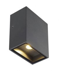 QUAD XL 1 lampada da parete, squadrata, antracite, LED, 1x3 ,2W, 3000K,