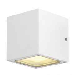 SITRA CUBE da parete, bianco, GX53, max. 9W